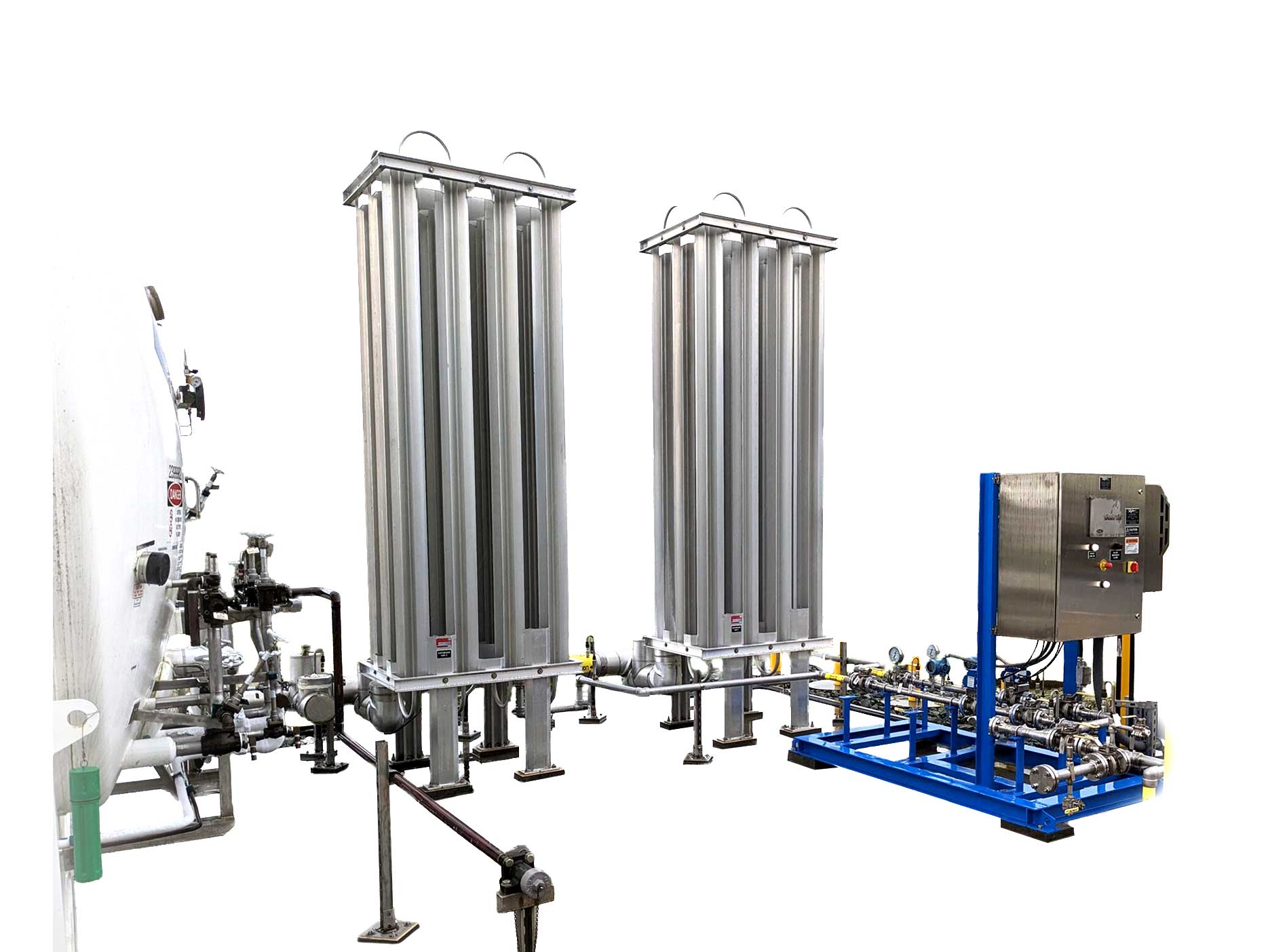Pureflow Vaporizer Switching Manifold Skid Vaporizer switching manifold skid installation