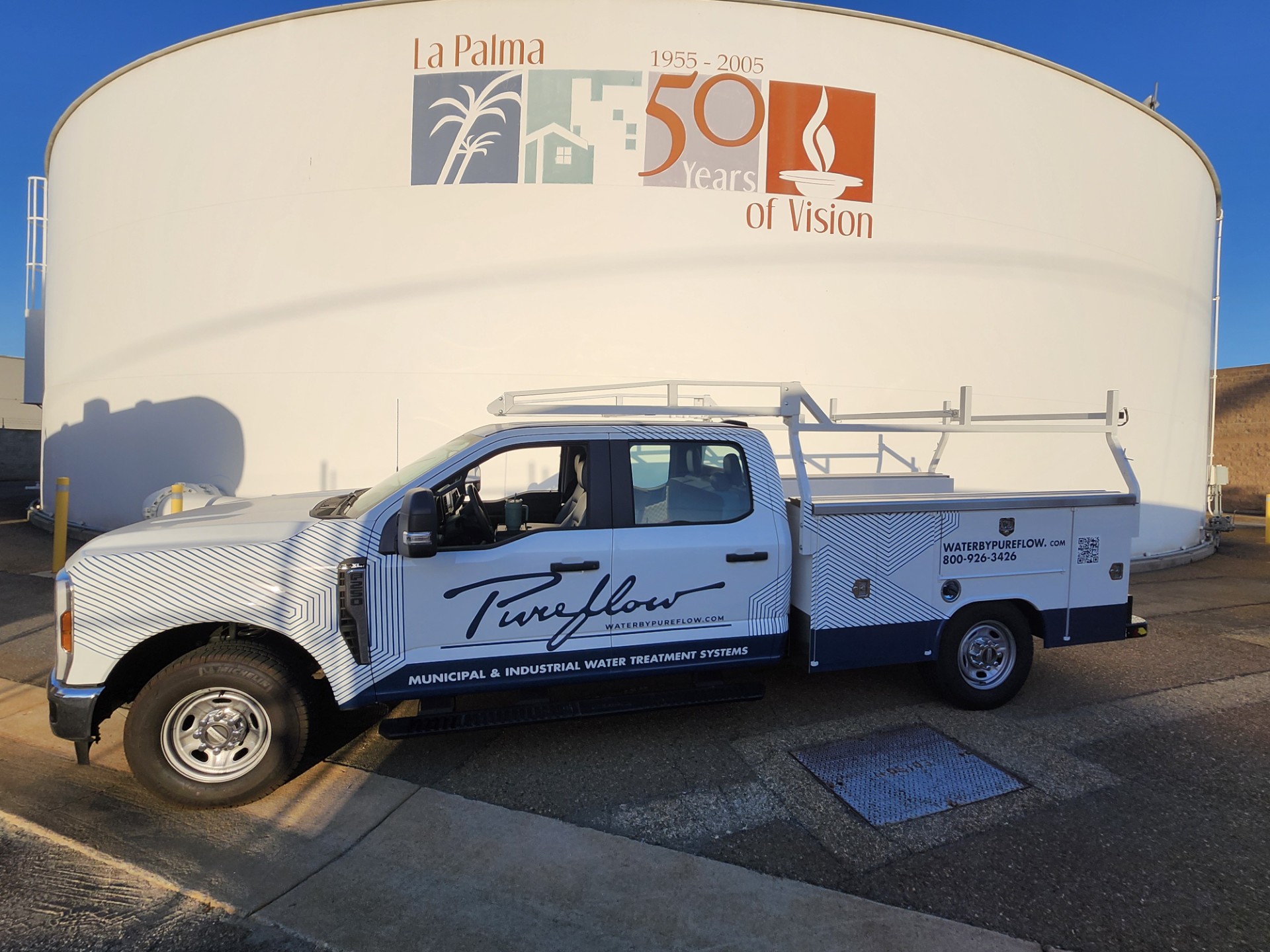 Pureflow service truck